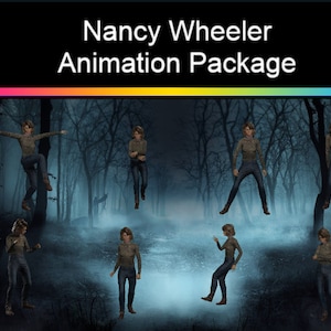 D B D Nancy Wheeler Animation Package (Version 1)