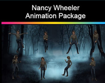 D B D Nancy Wheeler Animation Package (Version 1)