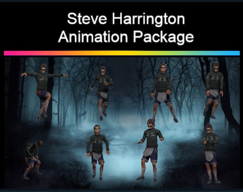 D B D Steve Harrington Animation Paket Version 1 Bild 1