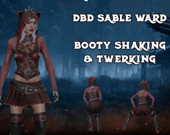 D B D Sable Ward Shaking Booty & Twerking (GIF)