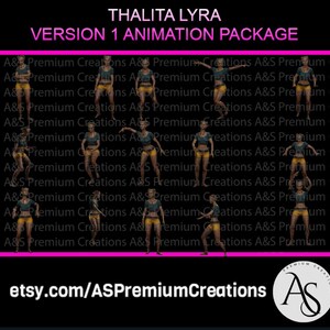 D B D Thalita Lyra Animation Package (Version 1)