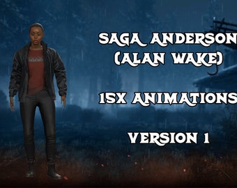 D B D Saga Anderson (Alan Wake) Animation Package (Version 1)