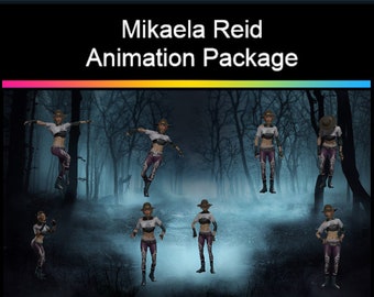 D B D Mikaela Reid Animation Paket (Version 1)