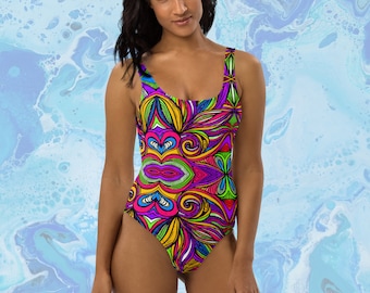 One-Piece Swimsuit Summer Vibe