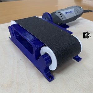 Banco de lijado universal para herramientas rotativas: mesa de trabajo para lijadora de banda Dremel