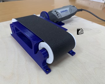 Upgraded Dremel Sanding Bench V2 - Universal Rotary Tool Sanding Worktable - Flex Shaft SandingTable - Belt Sander