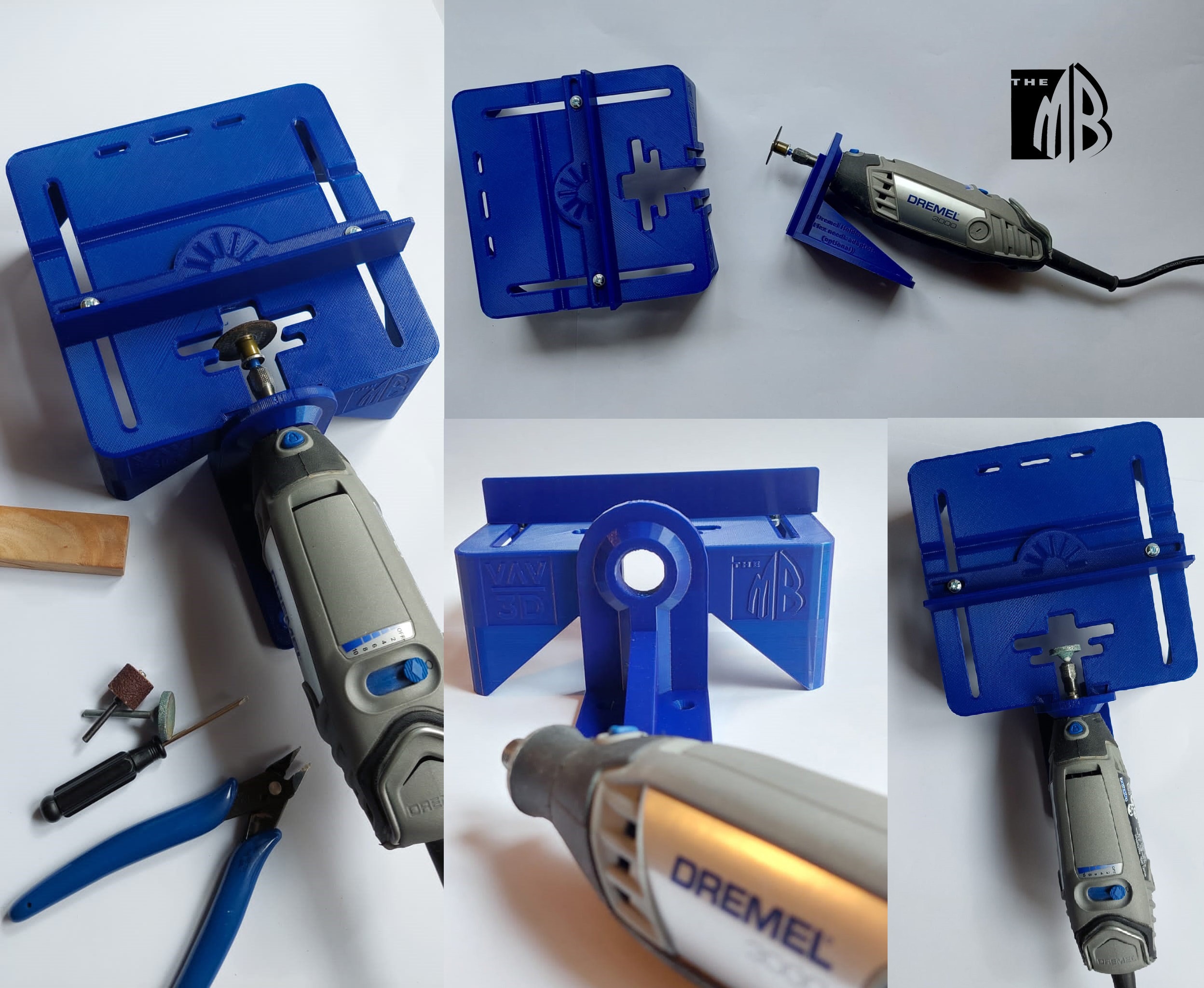 Dremel 4000 Holder by OTE, Download free STL model