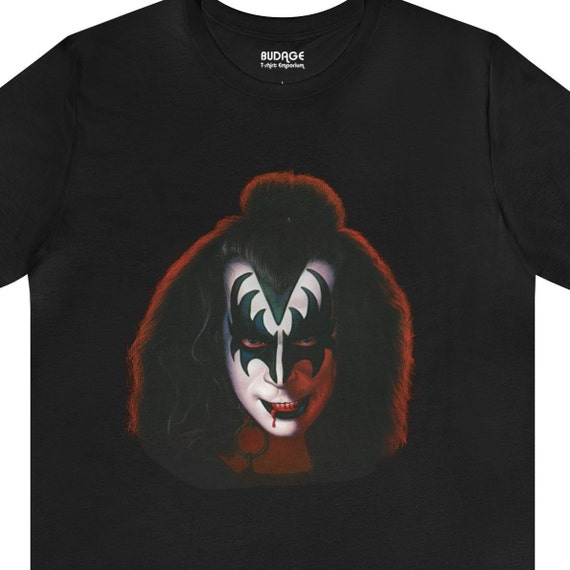 Gene Simmons Kiss Solo Album Artwork Short Sleeve T-shirt - Etsy