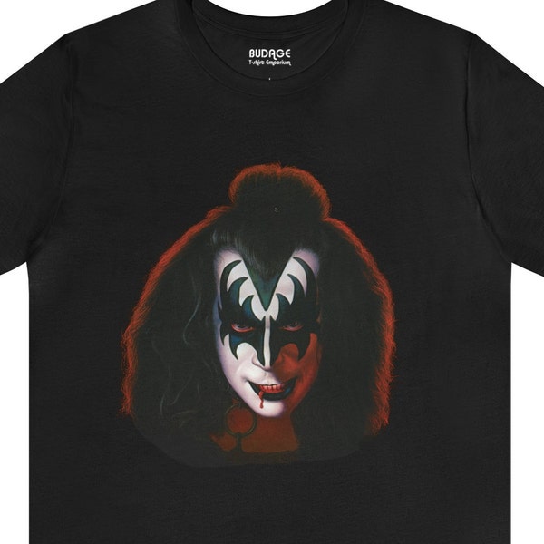 Gene Simmons Kiss Solo Album Artwork Short Sleeve T-Shirt