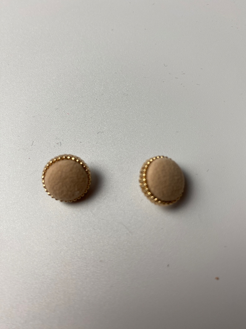 Velvet Buttons Light Pink Light Brown Green Petrol or Black Approx 12mm for Coat Jacket Dresses Hell Rosa