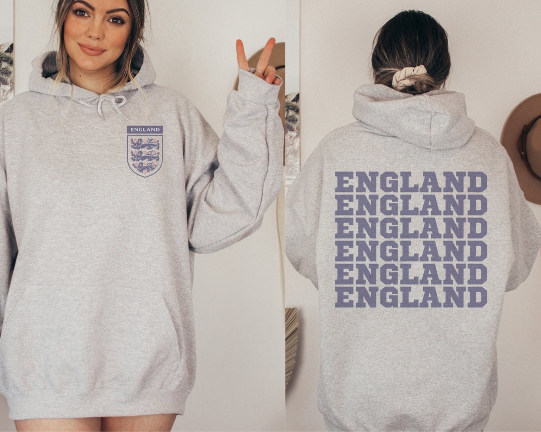 England Football Hoodie England Soccer Hoodie World Cup Etsy