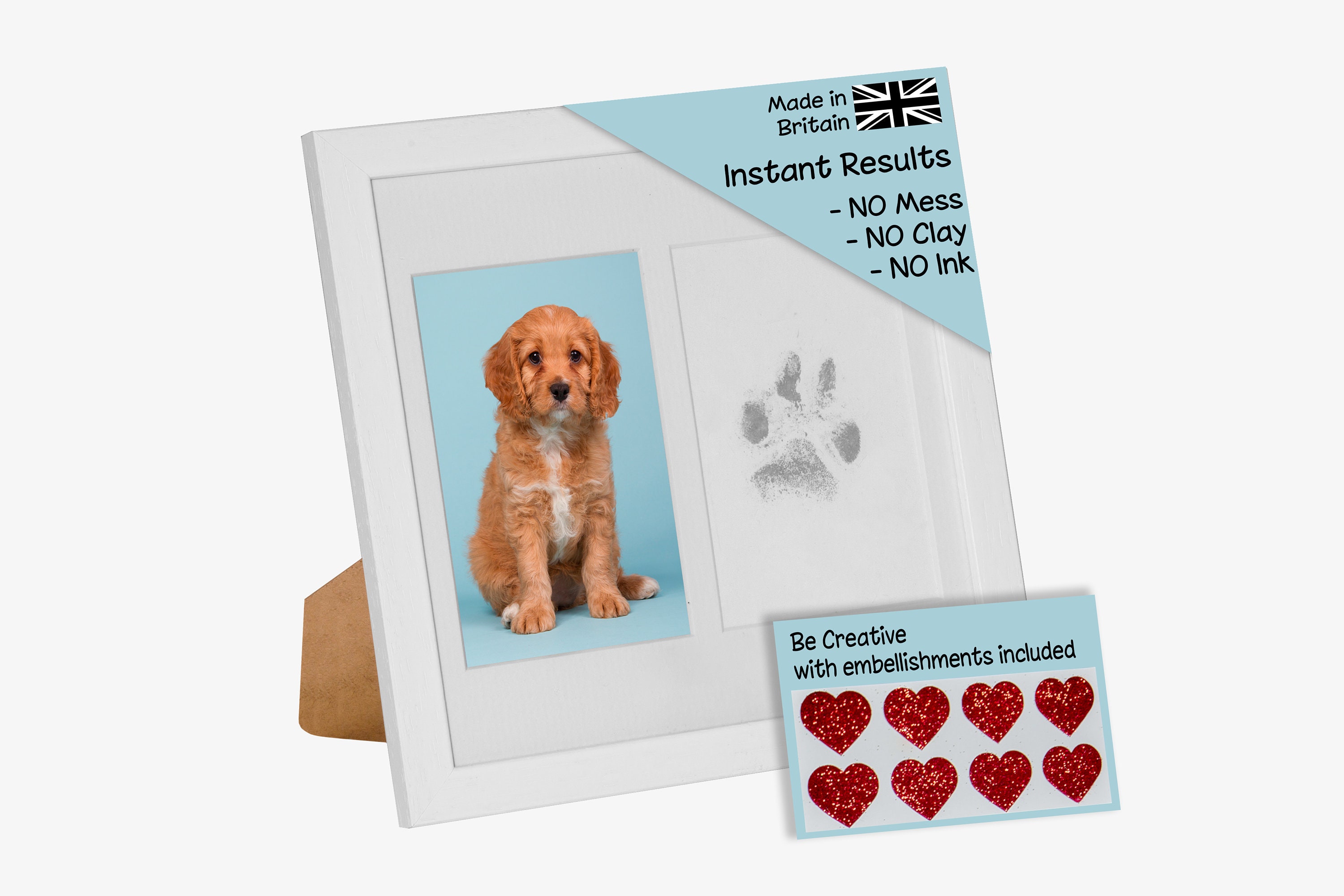 pet paw print kit ink