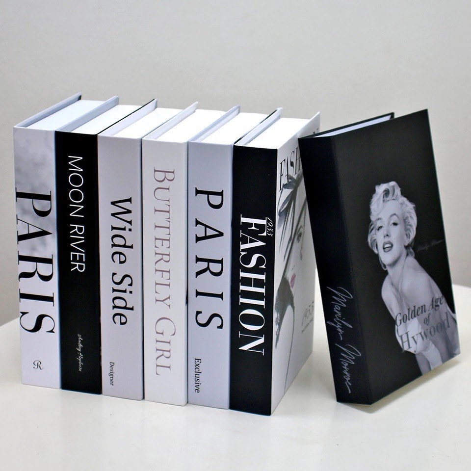 Luxury Book Decor - Etsy