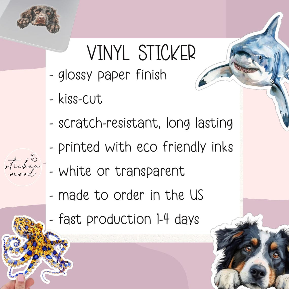 Vibrant Guava Sticker, Cute Tropical Fruit Decal, Water Resistant Vinyl ...