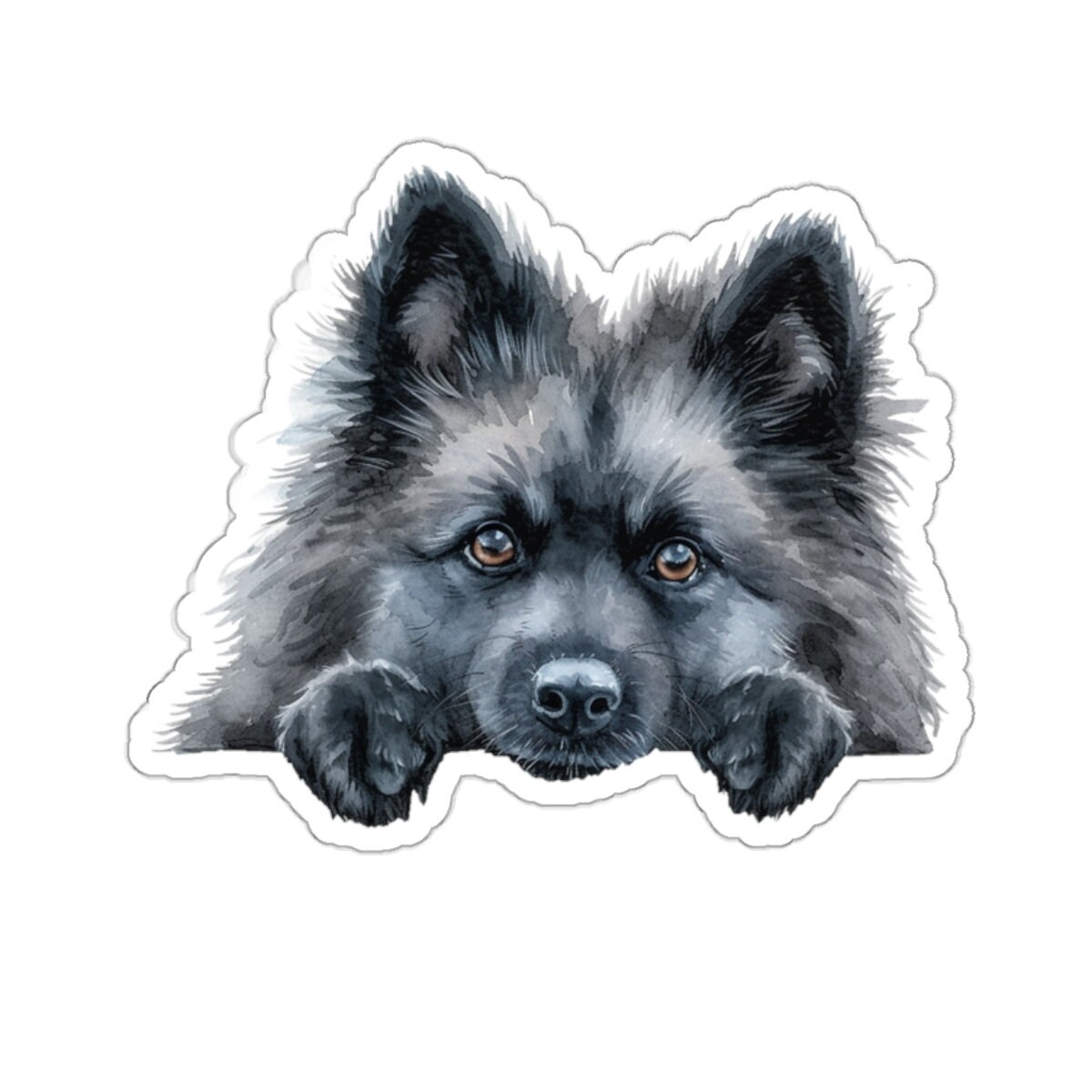 Keeshond Decal