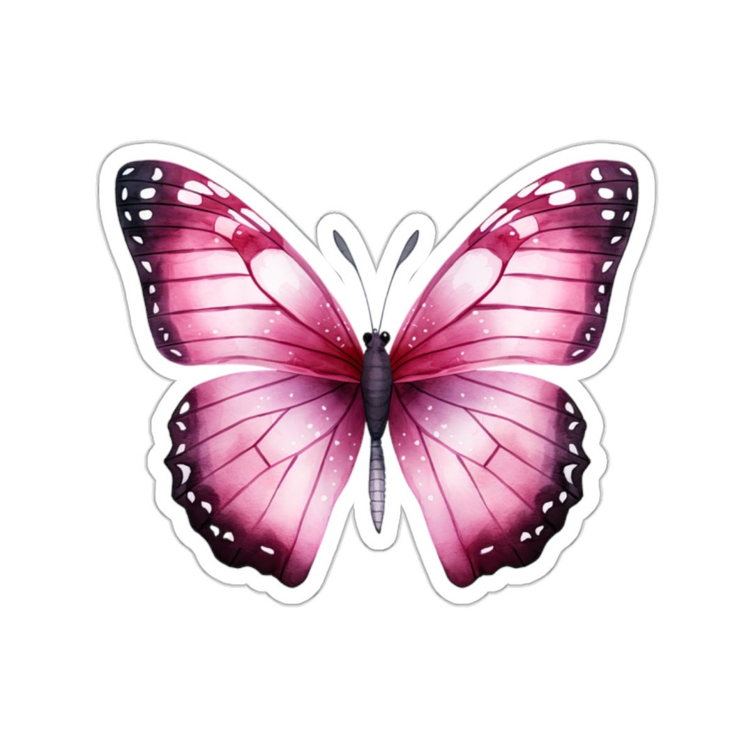 Nicaragua Butterfly Flag Sticker - Waterproof Vinyl Decal For Cars, Laptops & More