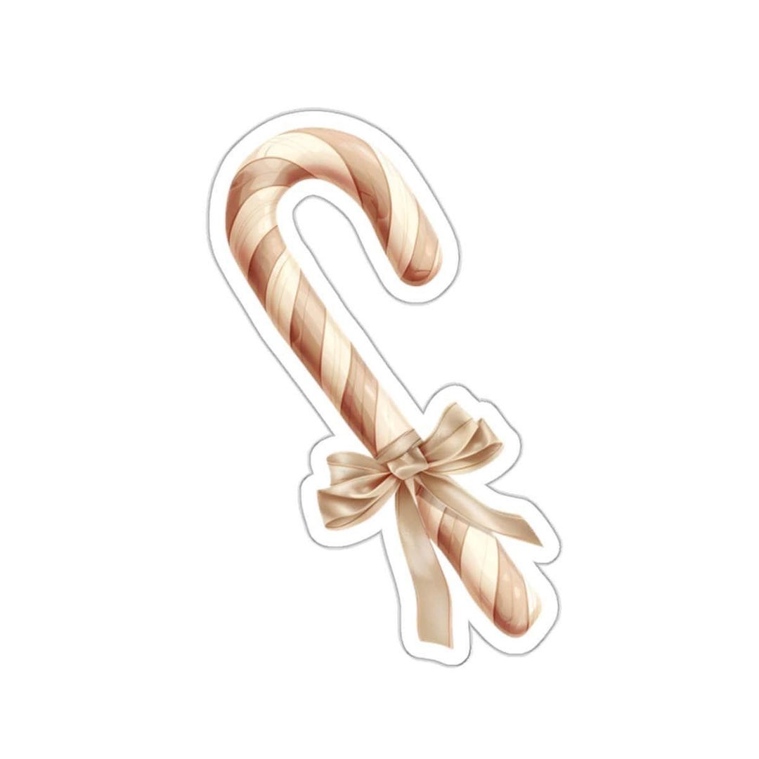 Candy Cane Sticker, Christmas Sticker, Holiday Decor, Sweet Treat, Gift ...
