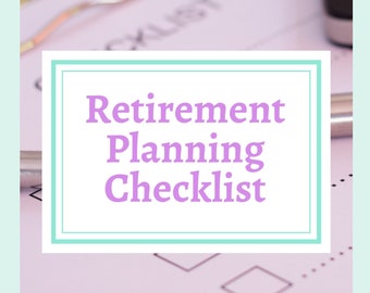 Pensioen Planner, Pensioen Checklist, Financiële Planner Checklist, Pensioen Printable, Pensioen Planning Gids, Pensioen