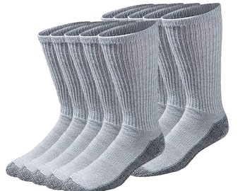 6 paires de chaussettes de travail Dri-tech pour bottes de travail robustes Dickies pour hommes, coussins 6-11 Sports