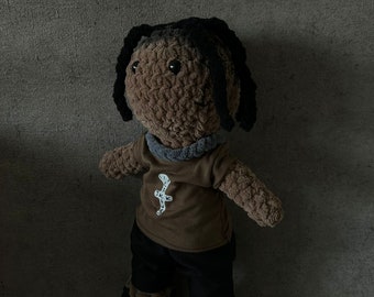 Peluche Travis S au crochet