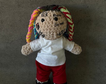 Crochet 69 plushie