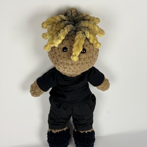 Crochet J WRLD plushie