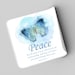 Women’s Christian Faith Butterfly Bible Verse - Peace – Philippians 4:7 ...