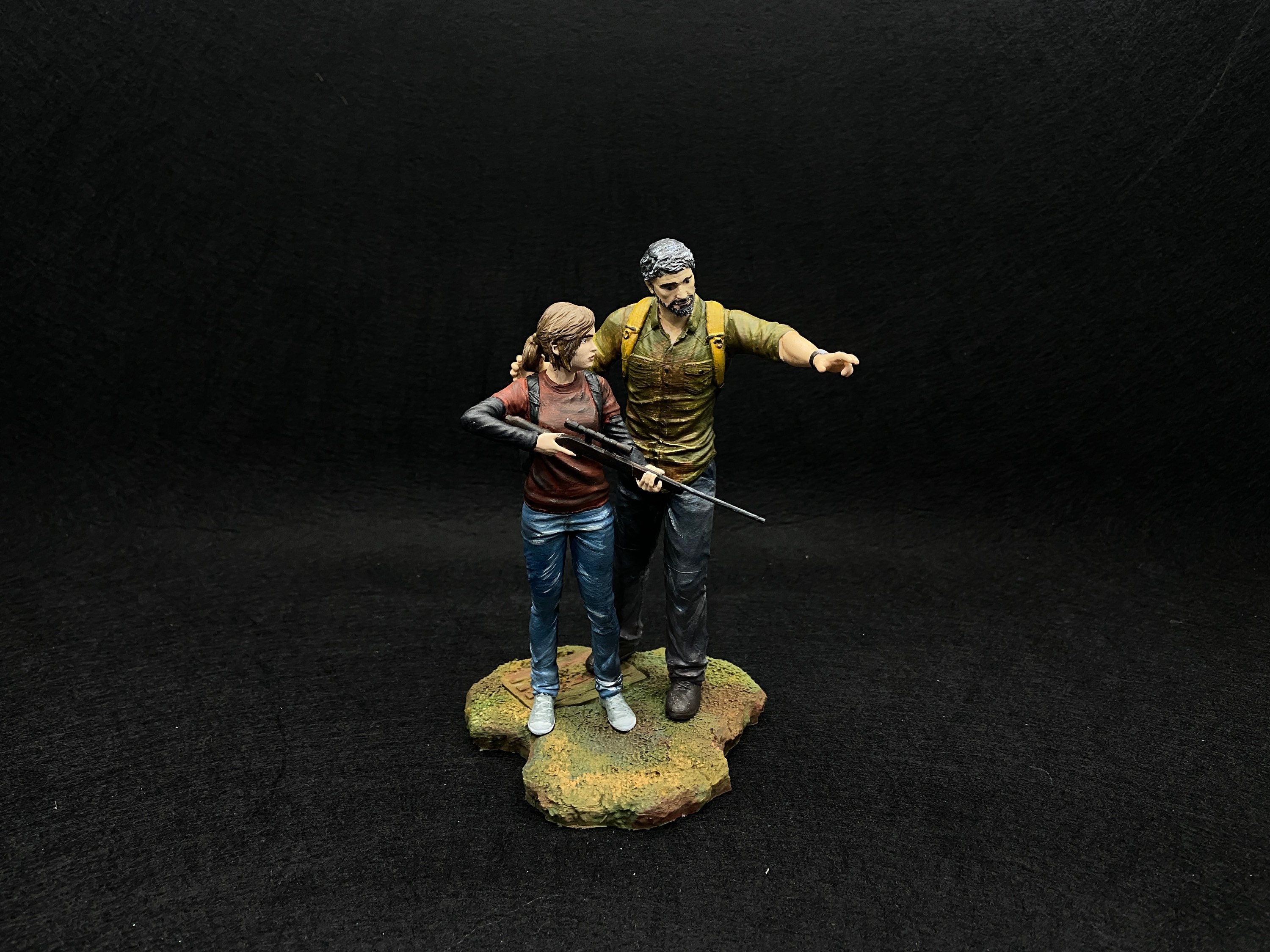 Ellie and Joel The Last of Us - STL File 3D Print