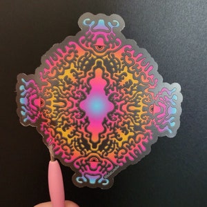 WinterSunrise Entity Tansparent Sticker