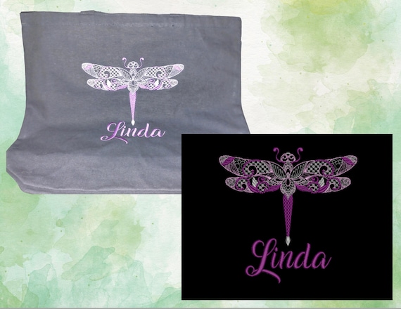 Canvas Tote Bag, 16x18" bag,  Custom bag, Shoulder bag, mom gift, custom gift, Teacher gift, embroidery bag, bridesmaid gift, custom tote