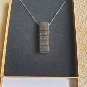 Irish Bog Oak Pendant