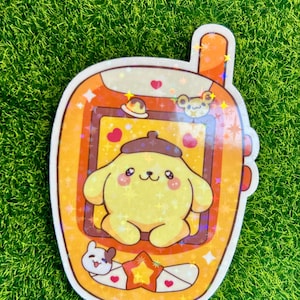 Yellow Puppy Phone Sticker
