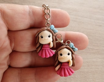 Polymer Clay Charms Adorable Handmade Kawaii Keychains and Decor, Perfect Gift for Teens and Kids