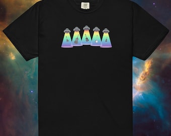 BMFS Fuzzy Rainbows Stage Lights Tshirt, Billy Strings Stage Lights Comfort Colors Shirt, Fuzzy Rainbows UFO