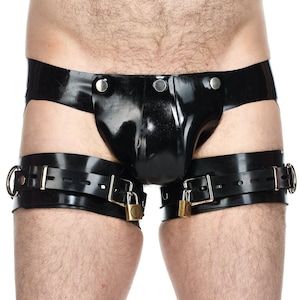 Heavy Rubber Thigh Cuffs (2 pcs)