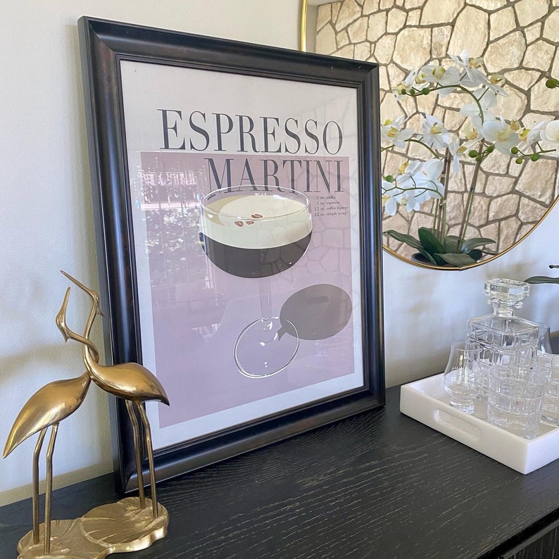 ESPRESSO MARTINI Art Print image 5