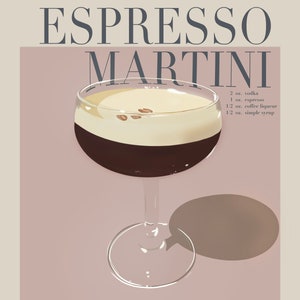 ESPRESSO MARTINI Art Print image 7