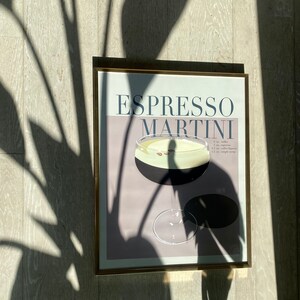 ESPRESSO MARTINI Art Print image 3