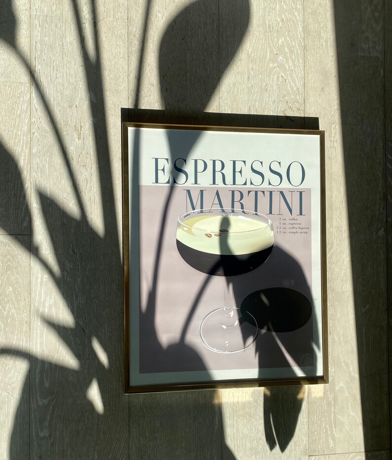 ESPRESSO MARTINI Art Print image 3