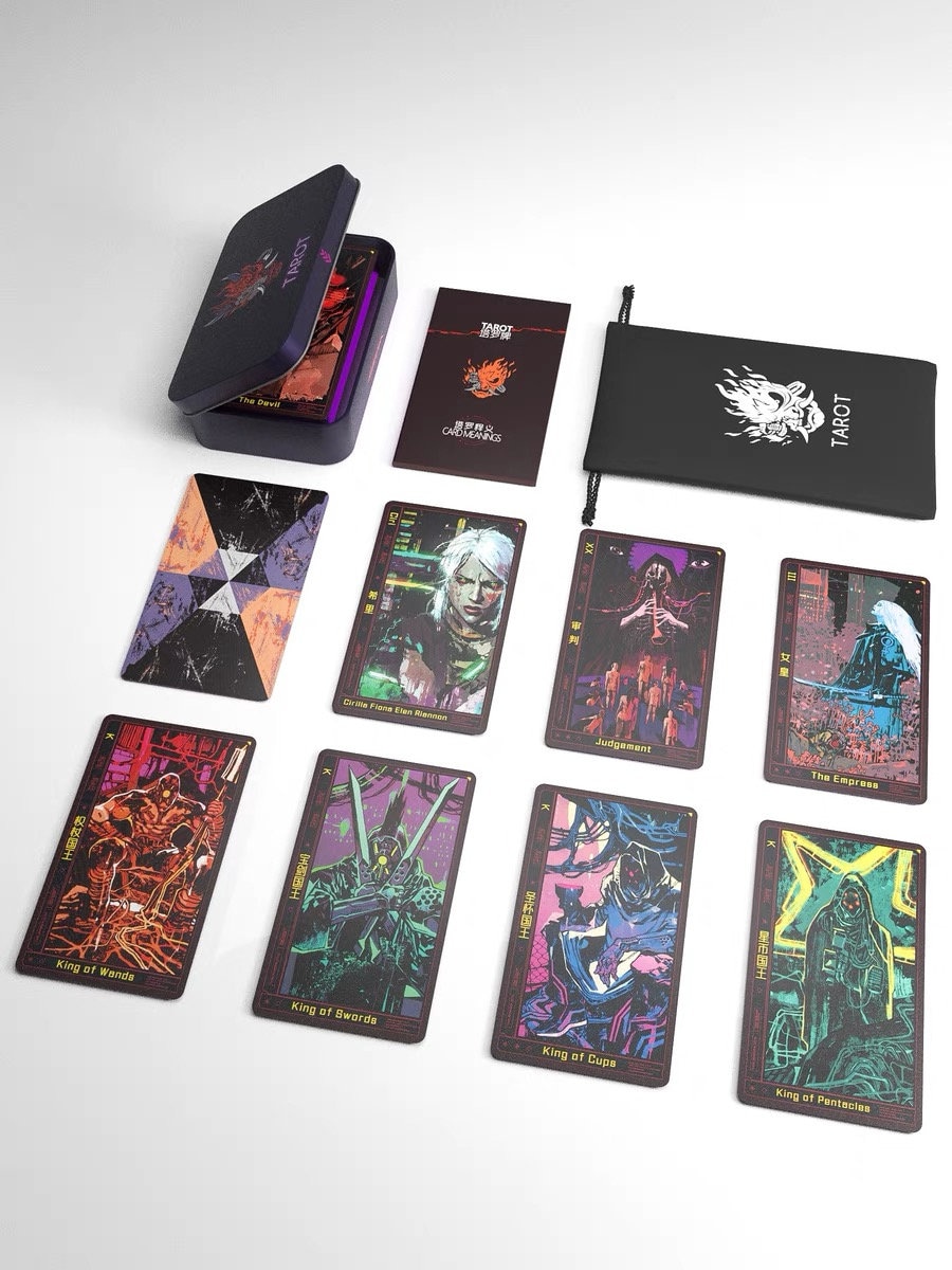 Cyberpunk Phantom Liberty Tarot Cards 22421 or 222 Oracle Cards Cyberpunk  2077 - Etsy