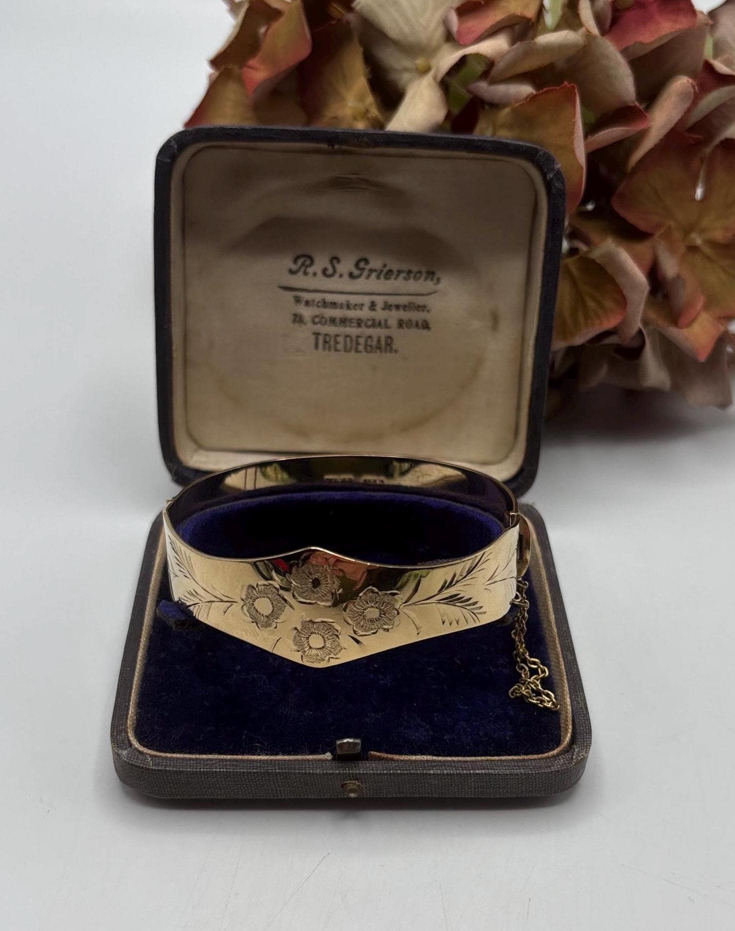 Victorian Gold Filled Bangle Bracelet UK