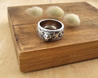 Authentic Gucci Tiger Head Ring – Sterling Silver 925 – Gucci