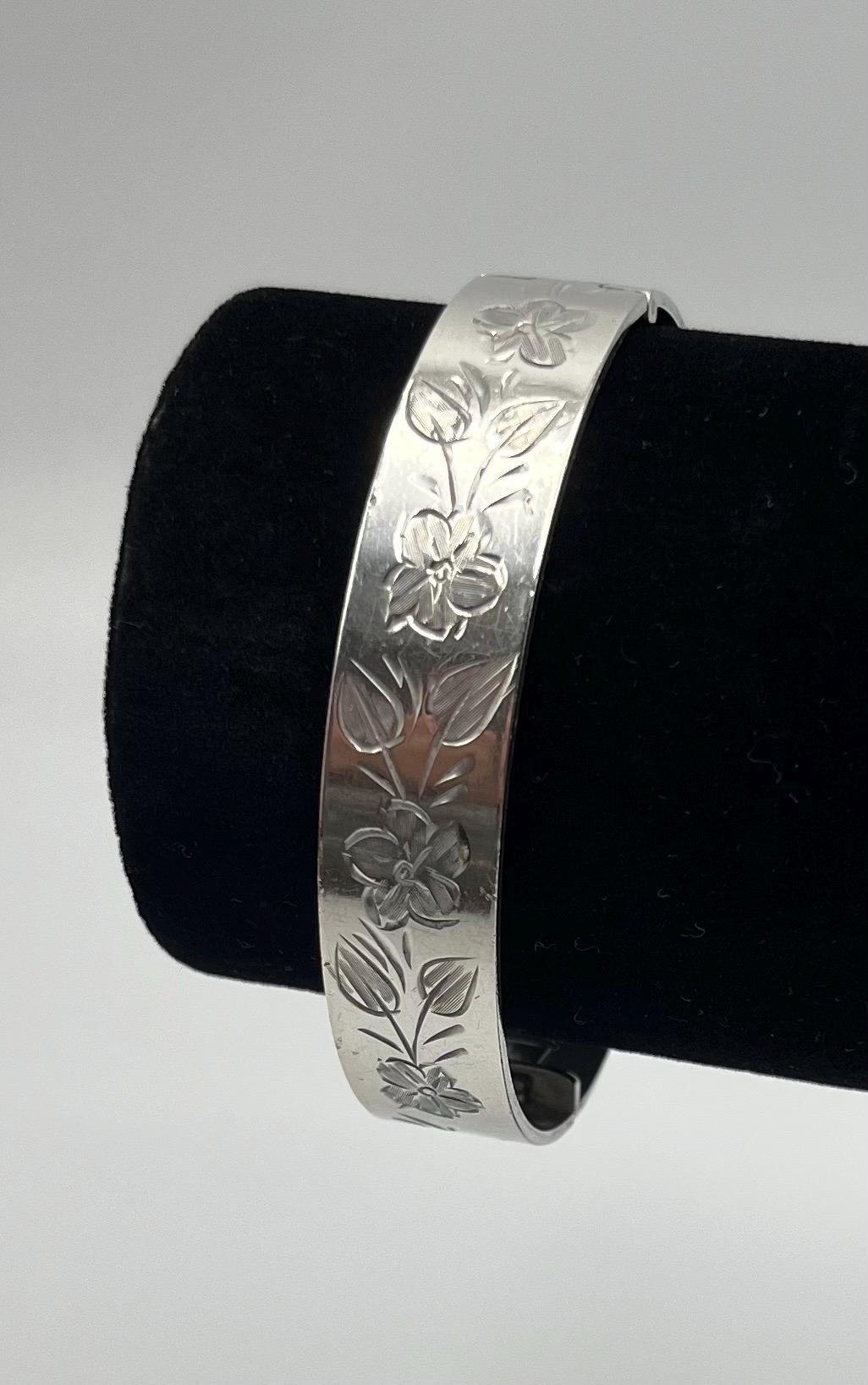 アクセサリー Rust MADE IN ENGLAND 2 Hall Mark Bangle men's silver ingot part mark bangle (medium weight) | RUST
