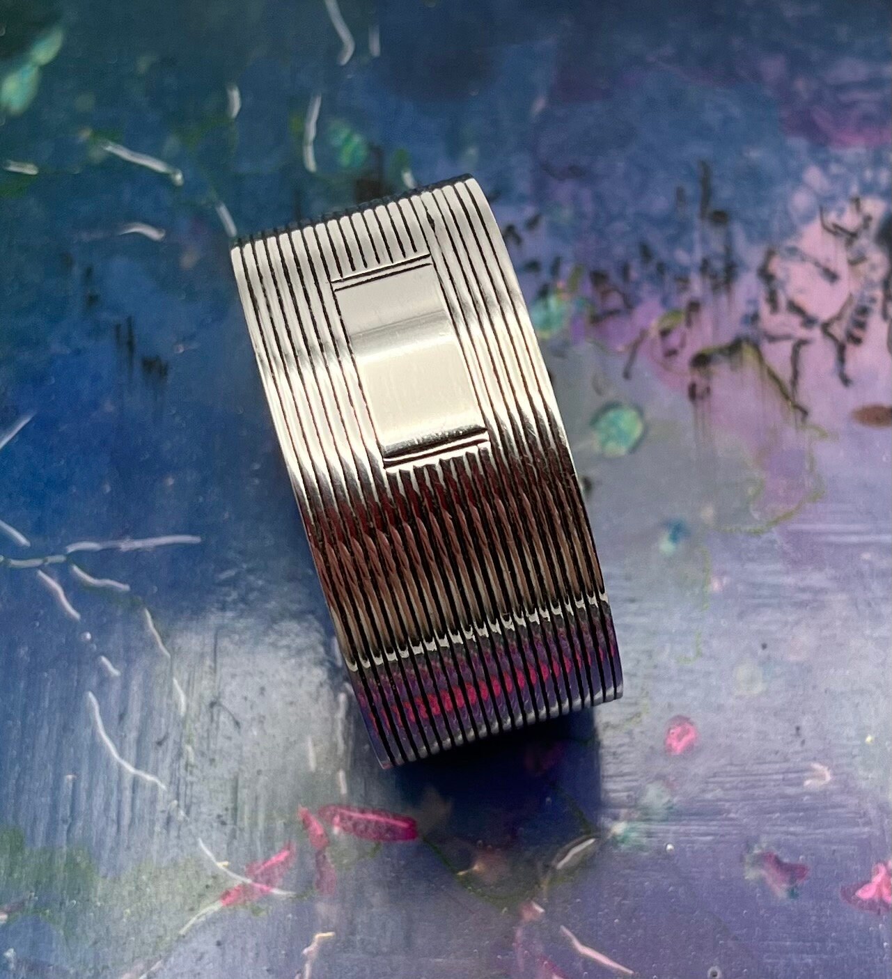 ヴィンテージ スターリングシルバー ナプキンリング：イギリス