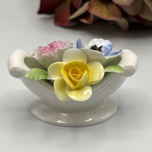 Royal Doulton Vintage Bone China Flower Bouquet - Made in England