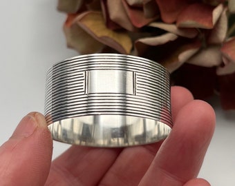 ナプキンリング 英国製スターリングシルバー 1947年 (J2BE) - Etsy 日本