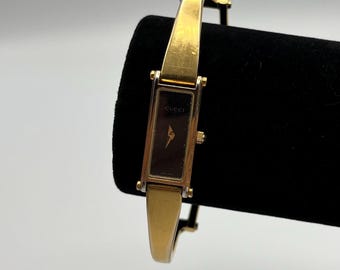 素晴らしいレディース ヴィンテージ GUCCI モデル 1900L ステンレス