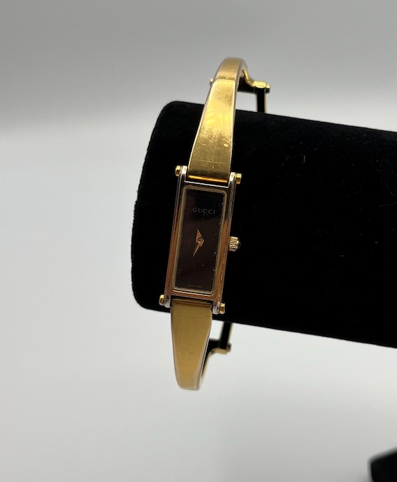 Stunning Women's Vintage GUCCI 1500L Bangle Watch – Original