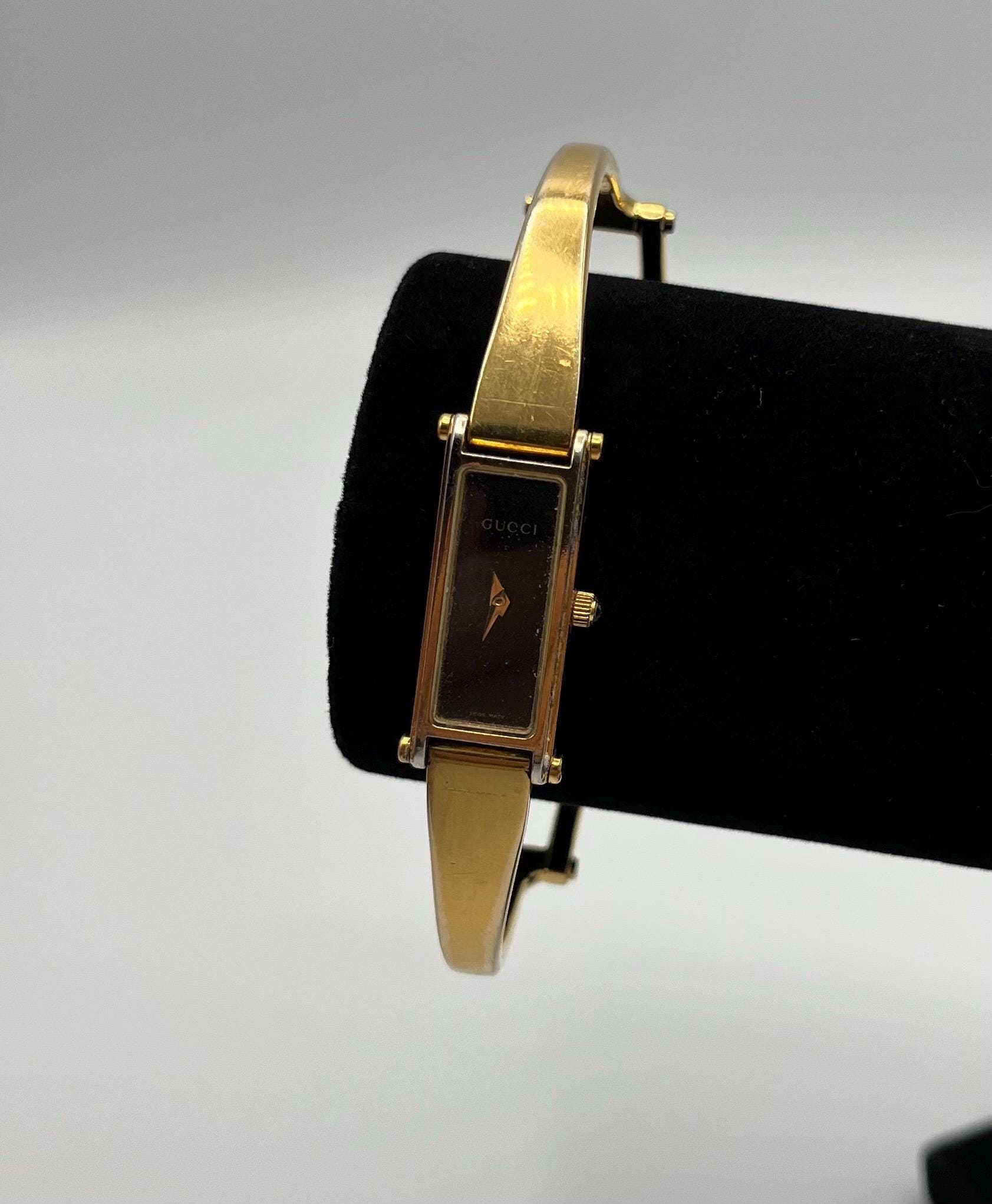 Stunning Women's Vintage GUCCI 1500L Bangle Watch – Original