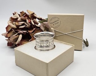 ナプキンリング 英国製スターリングシルバー 1947年 (J2BE) - Etsy 日本